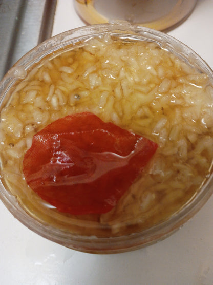 Strawberry Scented Honey Brown Rice Face Mask